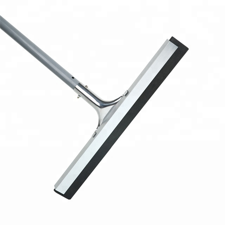  Aluminum Standard Duty Metal Floor Squeegee With Telescopic Handle Perfect All household factory 075-T