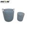 A8023 Customized Good Quality Standing PP Baskets with Handle Wicker Basket for Storage