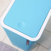 China Supplier B1002 Press Type Flip Cover Indoor PP Material Waste Bin Trash Can