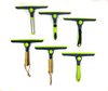 Silicone head plastic squeegee with PP/TPR/Bamboo/Stainless Steel Handle All Household Factory D2024C