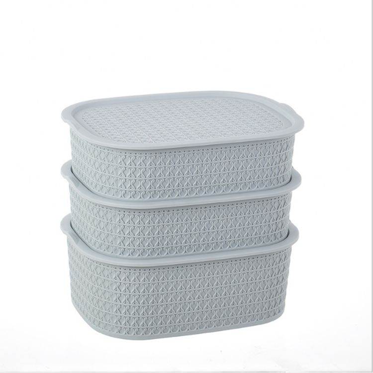 Eco-Friendly OEM plastic durable wicker laundry storage basket,wicker basket