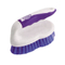 Durable plastic laundry brush with TPR handle