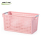 Wholesale bathroom plastic rattan storage box basket organizer