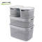 Home classroom paper plastic storage basket tray with handles
