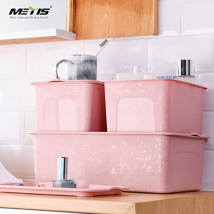  Clothes Storage Box Thick Quilt Plastic Toys Drawer Organizer Storage Box Household Container Storage Basket Bins Metis B6013-1