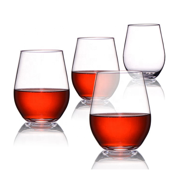 Reusable Champagne Drinking Glasses Use BPA Free Unbreakable Tritan 100% Plastic Durable Party Drinking Cups