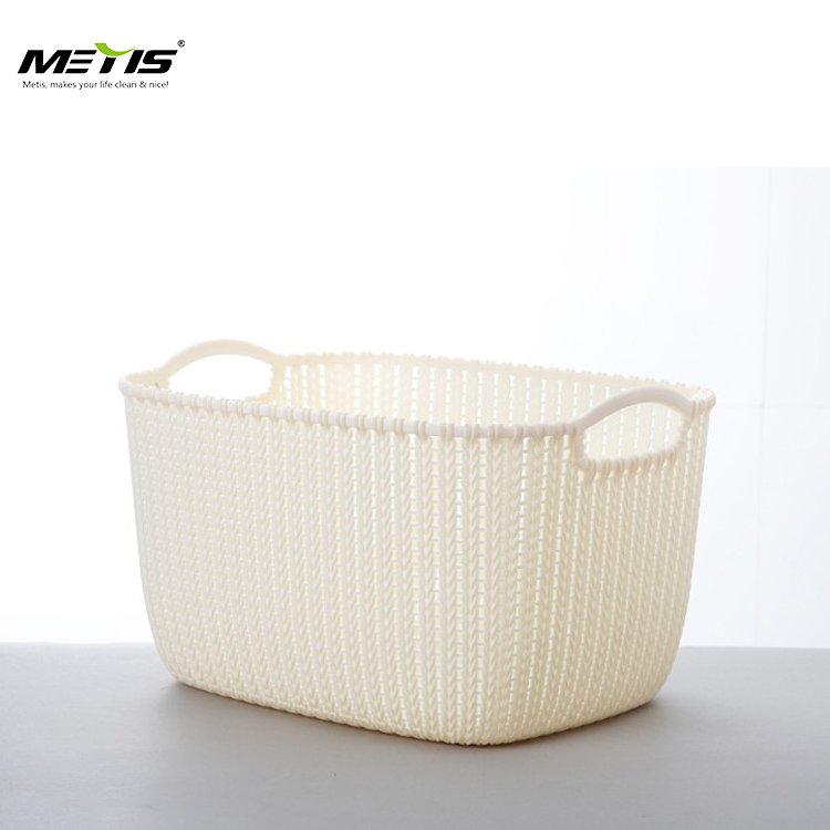 High quality low factory price toys storage basket plastic woven storage basket