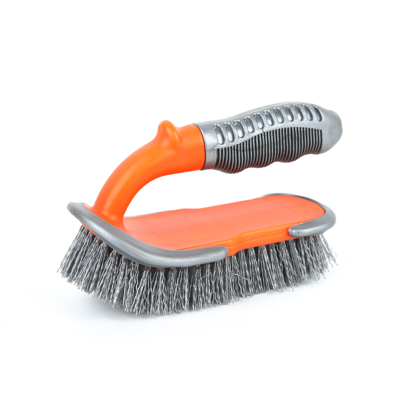 Big scrub brush laundry brush cleaning brush with TPR handle Metis 9130