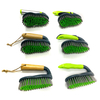 Manufacturer wholesale price high quality plastic/wood curved handle dishwashing brush D2010/A/B/C/D/E/F 