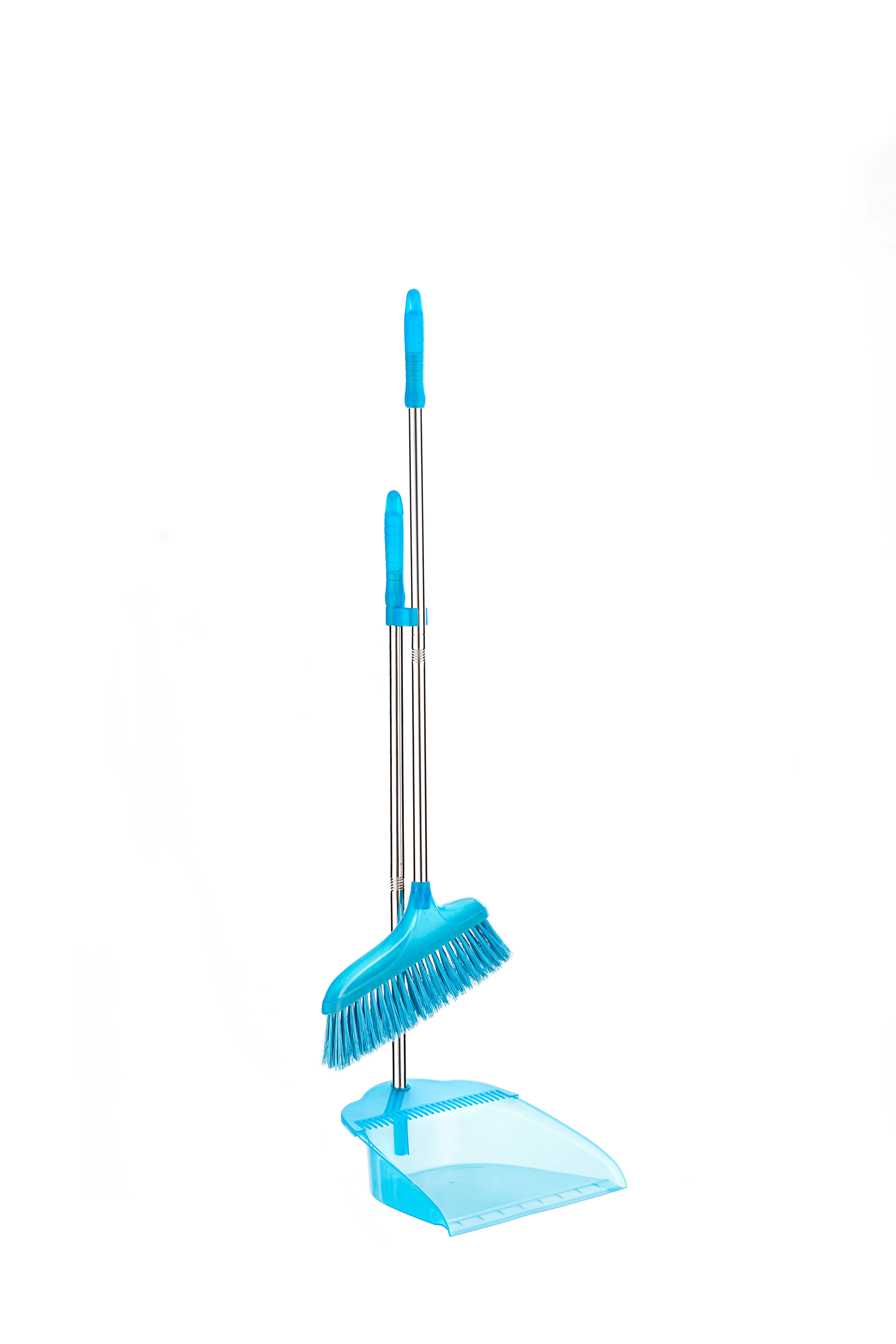 Long Handled stainless steel Broom And Dustpan Set M1007