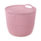 Plastic large hamper portable plain dirty clothes storage basket dirty clothes toy debris finishing basket storage basket