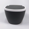 Metis B1020 Small Round Desktop Garbage Can with Lid for Household Office