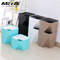 Hot sale bathroom or office white step trash can