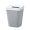 Universal function Rectangular white trash bin plastic garbage can for home and office