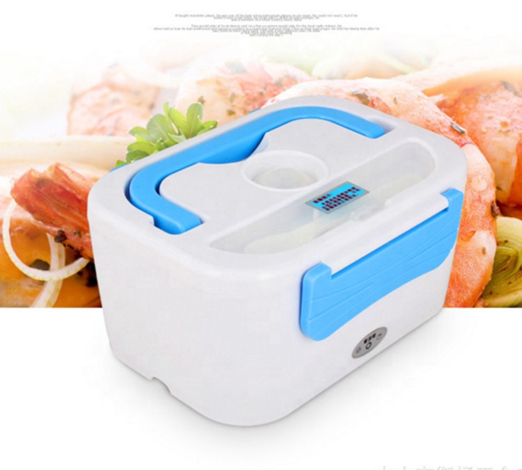 METIS 12V 40W 50HZ easy carry cheap electric heating time lock warmer lunch box B9005-2
