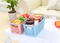 Large plastic multi-purpose laundry kitchen fruit basket storage box