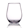 Elegant and Practical Unbreakable Stemless Plastic Wine Glass Shatterproof Tritan Cups