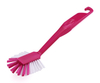 Professional plastic dish brush kitchen scrub PET brush for dish pan pot cleaning dish brush 9074