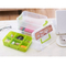 Fancy Design Rectangle Hand Tools Medicine Box in White Food Storage Box Plastic