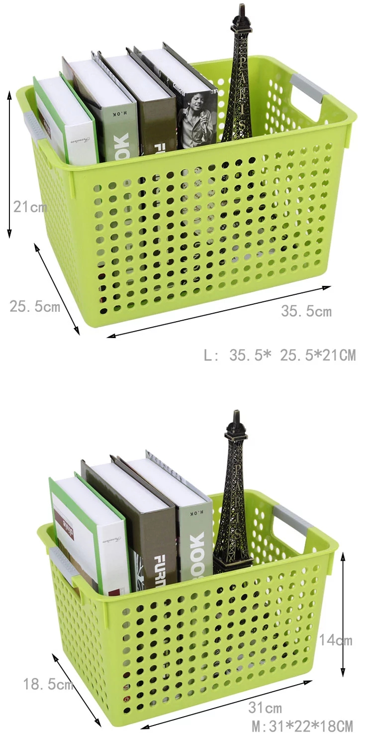 Manufacturer kitchen or bathroom storage basket for hair dryer plastic-storage-baskets