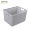 Manufacturer plastic kitchen bathroom storage baskets handles