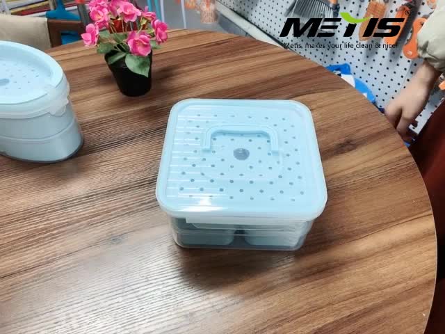 Hot selling biodegradable plastic lunch box for kids,Acceptable microwave heating bento box lunch, Portable 6 grid lunch box
