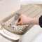 METIS Hot sale Large Capacity kitchen rice grain storage box measuring plastic rice bin
