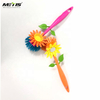 Metis March Expo New Design Flower Lanundry Washing Brushes Kitchen Cleaning Plastic Dish Brush B3006