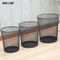 Cheap price metal mesh Office use large capacity stainless steel paper basket