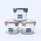 METIS Round airtight clear Plastic snack transparent airtight food container