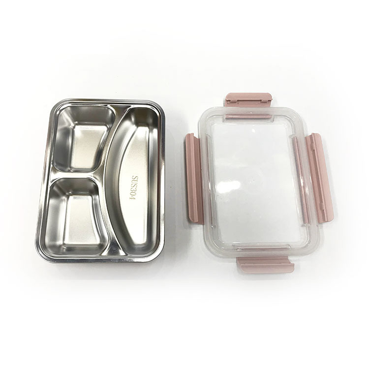 METIS eco-friendly wholesale BPA-Free FDA approval 304 stainless steel bento kids lunch boxes