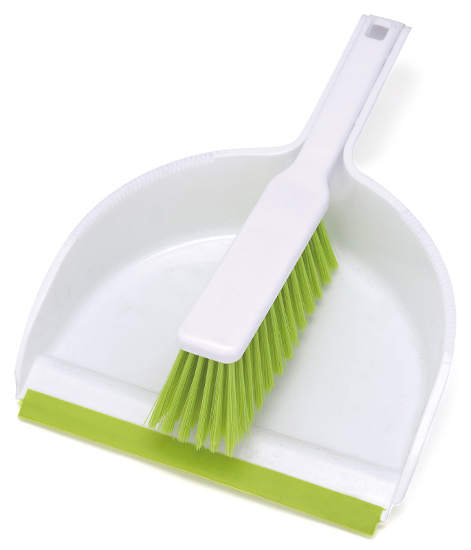 Factory wholesale quality indoor cleaning tools plastic dustpan brush set 9015