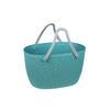 Durable Plastic Bathroom Storage Basket laundry Basket With Handle