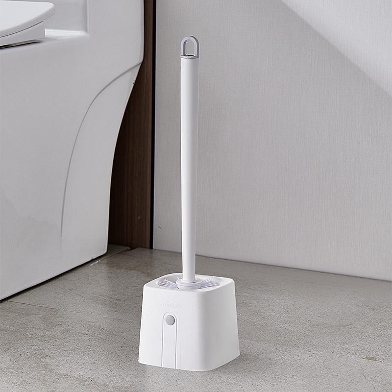 Household Long Handle Toilet Cleaning Tools Plastic Toilet Brush With Holder 8030