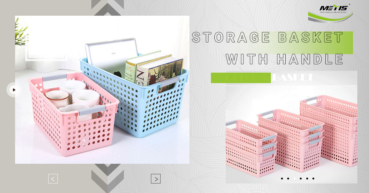 environmentally friendly plastic storage basket