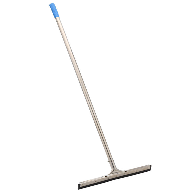 109 Middle east stainless steel floor wiper metal floor wiper with rubber top quality heavy squeegee