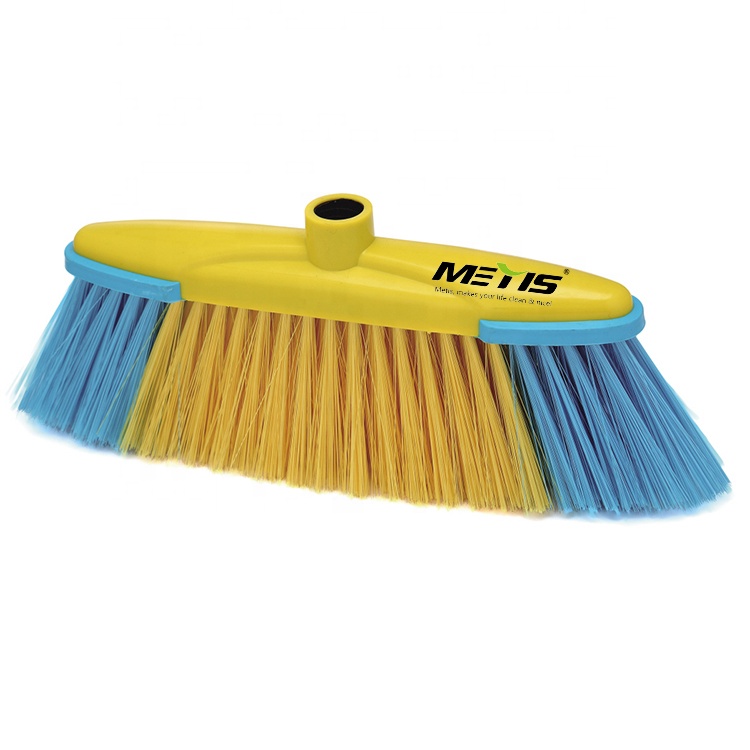 Wholesalers Widely Used Professional Plastic Hard Indoor Cleaning Broom Head Metis 8041