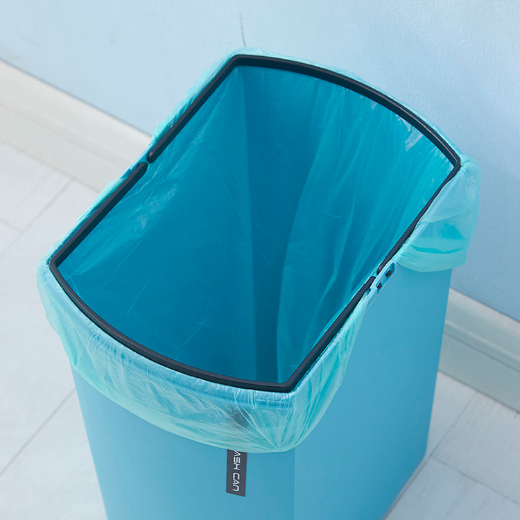 METIS HOT SALE Rectangle Plastic Household multi-color clean trash can