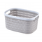 Large size plastic hollow-out storage basket With handle