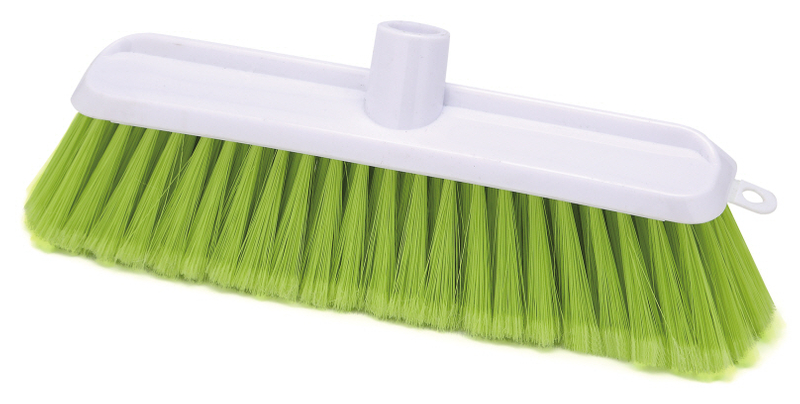 Wholesale household soft bristle plastic broom head for indoor cleaning broom 9047