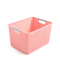 METIS High-Quality household laundry Rectangular storage Plastic Basket With handle