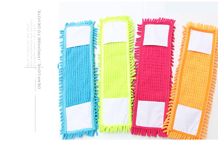 Chenille Mop Replace Head for Wash Floors Clean Cloth Microfiber B4002