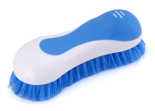 Plastic soft bristle hair laundry clothes washing brush 9035