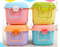 Wholesale price amazon popular cartoon children's toy box with wheels use for children