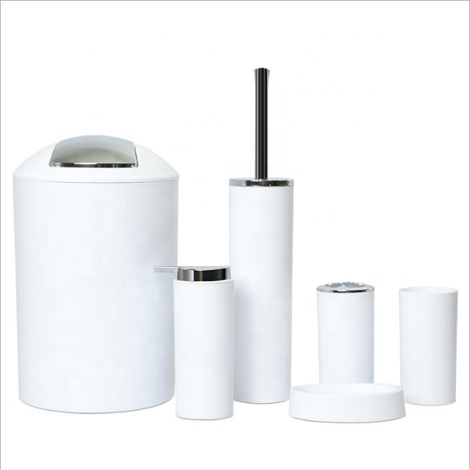 METIS new design eco-friendly plastic bathroom cleaning sets