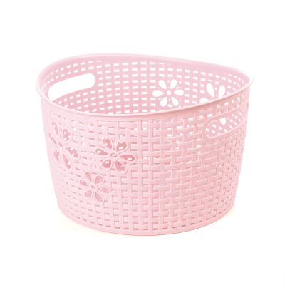 Household small fashion simple plastic storage basket Metis A7008-1