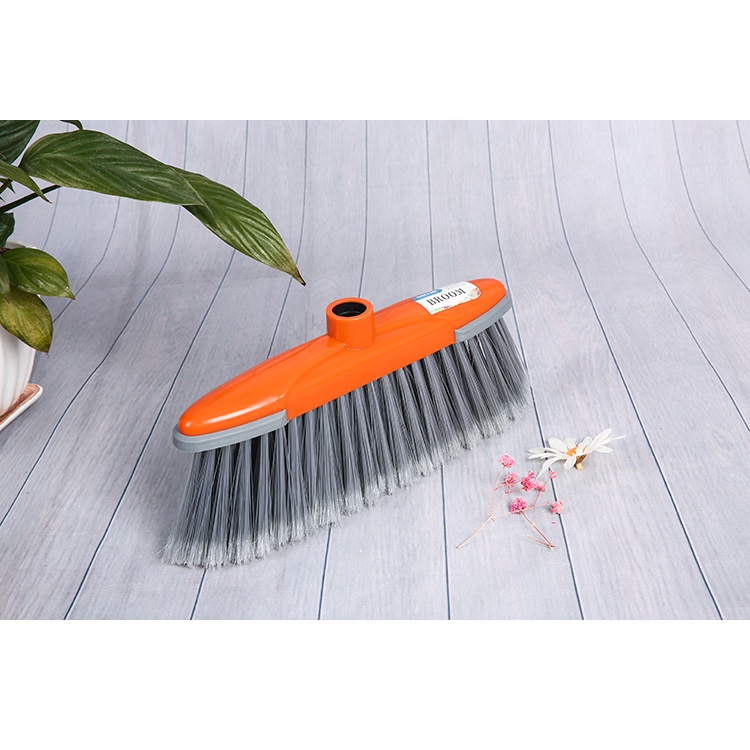 Wholesalers Widely Used Professional Plastic Hard Indoor Cleaning Broom Head Metis 8041