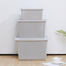 Durable Large Plastic Storage Box Basket Bin Container with lids
