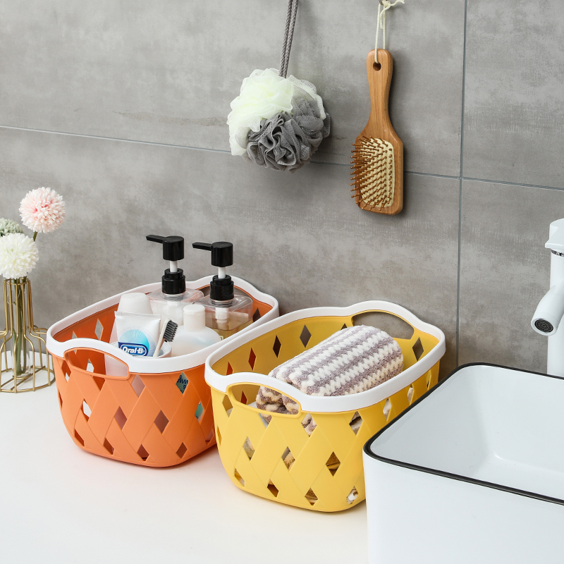 Small Pantry Organizer Basket Bins For Kitchen Organization