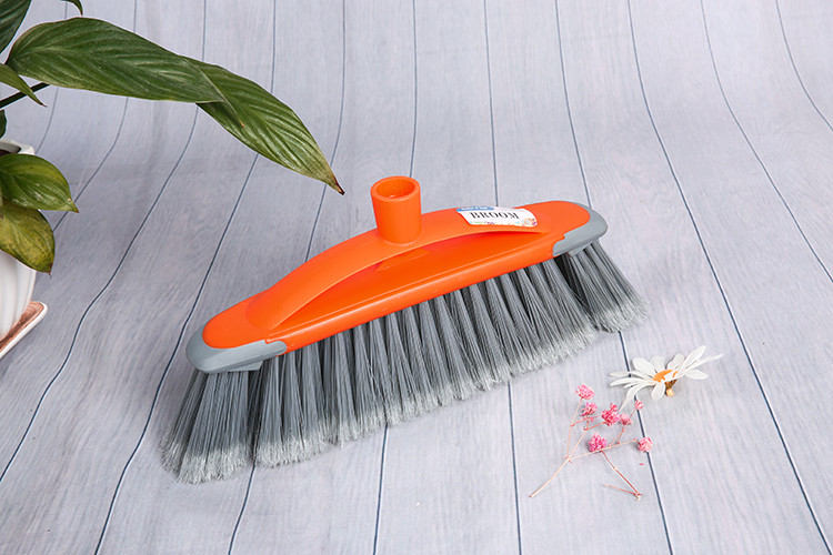 Double Bristles Broom Type With Soft And Hard Bristle Broom secification 9203